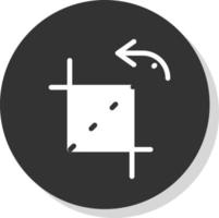 cortar design de ícone de vetor alternativo