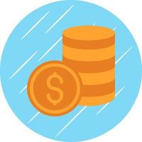 design de ícone de vetor de moedas