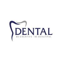 dental logotipo desenhos, sorrir dental Projeto vetor