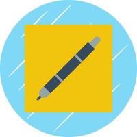 design de ícone de vetor quadrado de caneta