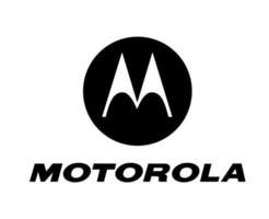 motorola marca logotipo telefone símbolo com nome Preto Projeto EUA Móvel vetor ilustração