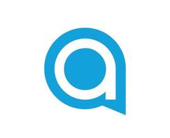 alcatel logotipo marca telefone Móvel símbolo azul Projeto vetor ilustração