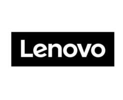 Lenovo logotipo marca telefone símbolo Preto Projeto China Móvel vetor ilustração