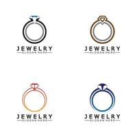 abstrato diamante para joalheria o negócio logotipo Projeto conceito vetor