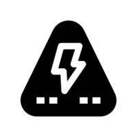 eletricidade ícone para seu local na rede Internet, móvel, apresentação, e logotipo Projeto. vetor