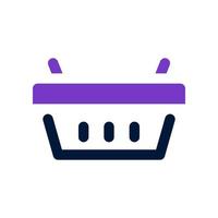 compras cesta ícone para seu local na rede Internet projeto, logotipo, aplicativo, ui. vetor