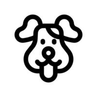 cachorro ícone para seu local na rede Internet projeto, logotipo, aplicativo, ui. vetor