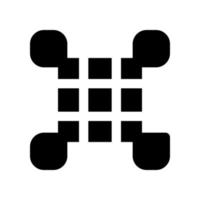 rede ícone para seu local na rede Internet projeto, logotipo, aplicativo, ui. vetor