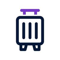 bagagem ícone para seu local na rede Internet, móvel, apresentação, e logotipo Projeto. vetor