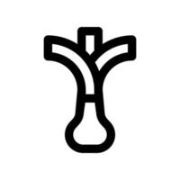 Primavera cebola ícone para seu local na rede Internet projeto, logotipo, aplicativo, ui. vetor