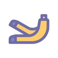 banana ícone para seu local na rede Internet projeto, logotipo, aplicativo, ui. vetor