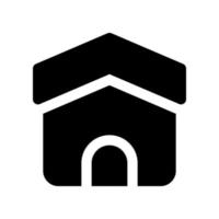 casa ícone para seu local na rede Internet projeto, logotipo, aplicativo, ui. vetor