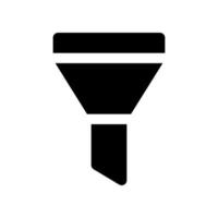 funil ícone para seu local na rede Internet projeto, logotipo, aplicativo, ui. vetor