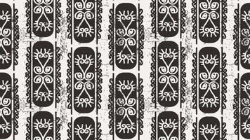 desatado étnico padronizar. tribal mão desenhado ornamental listras. vetor