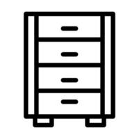 design de ícone de armário vetor