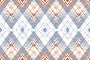 búfalo xadrez padronizar moda Projeto textura é fez com alternando bandas do colori pré tingido tópicos tecido Como ambos urdidura e trama às certo ângulos para cada outro. vetor