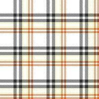 O tecido abstrato com padrão tartan é tecido em uma sarja simples, dois sobre dois sob a urdidura, avançando um fio a cada passagem. vetor