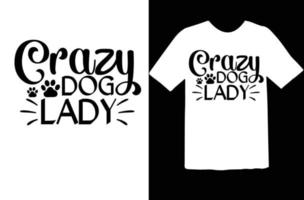 design de camiseta svg para cachorro vetor