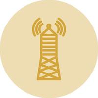 design de ícone de vetor de torre de transmissão