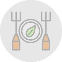 design de ícone de vetor de refeição