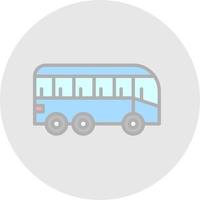 design de ícone de vetor de transporte público