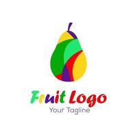 fresco frutas logotipo Projeto vetor modelo