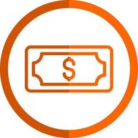 design de ícone de vetor alternativo de conta de dinheiro