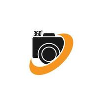 360 cam ícone vetor