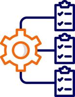 ícone de vetor de configurações