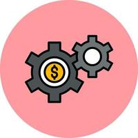 ícone de vetor de gerenciamento de dinheiro
