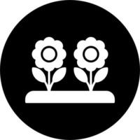 ícone de vetor de flores