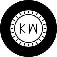 Kuwait discar código vetor ícone