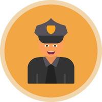 design de ícone de vetor de polícia
