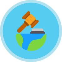 design de ícone de vetor de leis globais