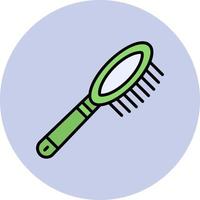 ícone de vetor de escova de limpeza