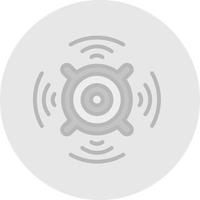 design de ícone de vetor de alto-falantes de carro
