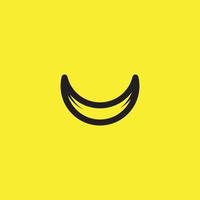 smile emoticon logo vector template design ilustração