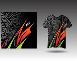 camiseta design esportivo para camisa de corrida ciclismo jogos de futebol vetor