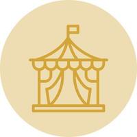 design de ícone de vetor de circo
