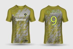 design de camisa esportiva para sublimação vetor