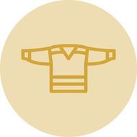 design de ícone de vetor de camisa de hóquei
