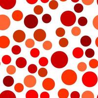 vibrante desatado recorrente padronizar do vários bolhas dentro diferente tons do vermelho para impressão em roupas, bolsas, copos, papeis de parede, cartões postais, invólucros e de outros superfícies vetor