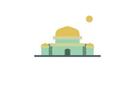 mesquita ilustração, mesquita ícone com elegante conceito, perfeito para Ramadã Projeto vetor