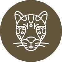 ícone de vetor de leopardo