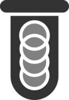 ícone de vetor de tubo