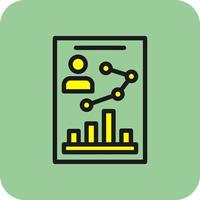 design de ícones vetoriais demográficos vetor