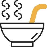 design de ícone de vetor de sopa quente