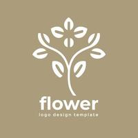 flor logotipo Projeto modelo. elegante elemento para corporativo identidade, vetor ilustração