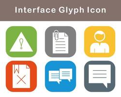 interface vetor ícone conjunto