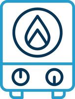 design de ícone de vetor de aquecedor de água